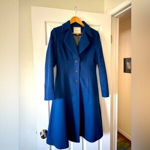 Monsoon beautiful blue swing coat